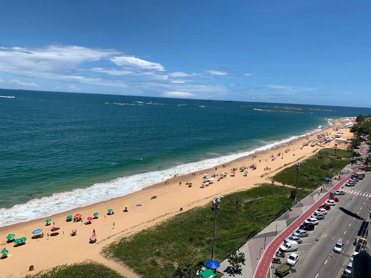 Estiloso E Colorido Na Praia Da Costa - Pe Na Areia - Vaga Вила Веля Екстериор снимка